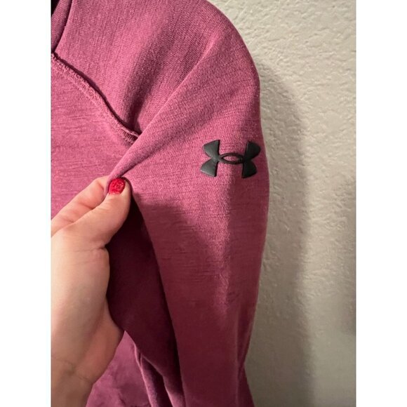 Underarmour girls hoodie-blood/sweat/respect size L - Picture 3 of 5